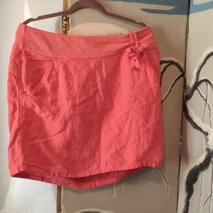 Athleta Napali LINEN Skirt M